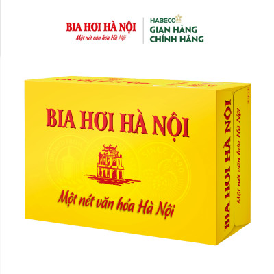 Bia Hơi Hà Nội - Thùng 24 lon 500ml
