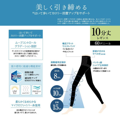 Quần tập định hình hỗ trợ tiêu hao calo SABRINA SBL37 - Legging hè mát mịn