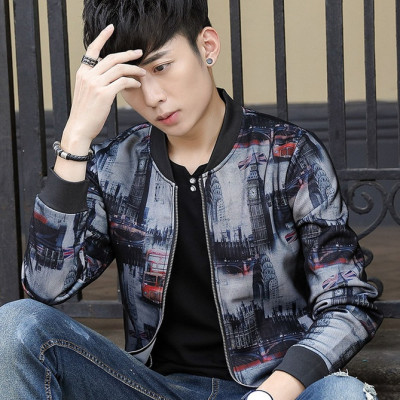 Aó khoác nam Titishop in hình 3D AKN456