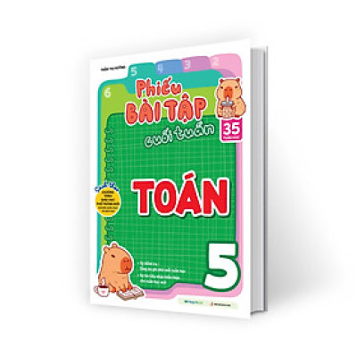 Phiếu Bài Tập Cuối Tuần Toán Lớp 5
