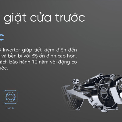 HWM F8105ADG - Máy Giặt Cửa Trước Funiki HWM F8105ADG - Hàng Chính Hãng - Chỉ Giao Hồ Chí Minh