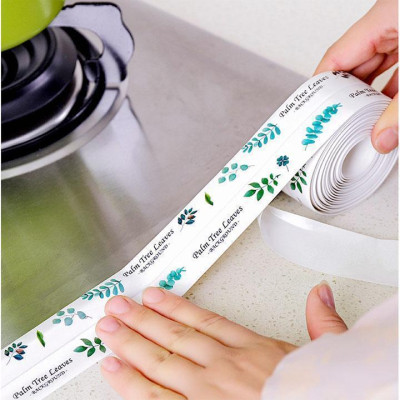 Băng Dính Dán Mép Tường, Cạnh Bếp Chống Thấm, Siêu Dính (3,2m) - Băng Dán Cạnh Tường Đa Năng