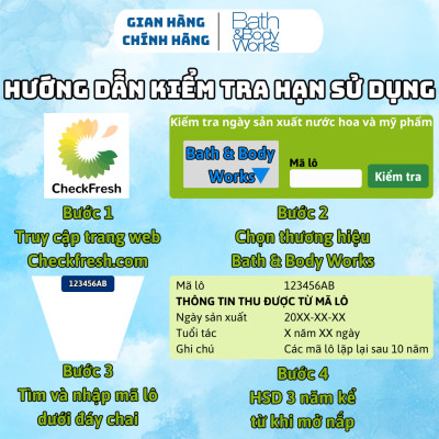 Body Mist Bath And Body Works Nam Nữ Chính Hãng Strawberry Snowflakes, Xịt Thơm Body Toàn Thân Hương Nước Hoa 236ml