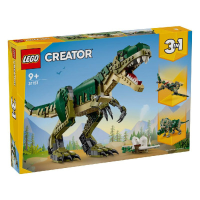 LEGO CREATOR 31151 Đồ Chơi Lắp Ráp Mô Hình Khủng Long T.Rex (626 chi tiết)
