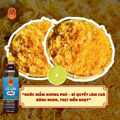 Nước chấm cá cơm Hương Phú 7 độ đạm 1000ML - Thùng 12 chai - Hàng Chính Hãng