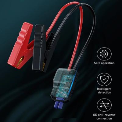 Bộ kích nô acquy kiêm sạc dự phòng 12000mAh Baseus CRJS03-01 - HÀNG CHÍNH HÃNG 