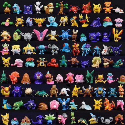 Combo 10 Mô Hình Pokemon ngẫu nhiên trong 144 mẫu Pokemon Mô hình Pokemon Cao Cấp, Figure Mô Hình Anmie Pokemon