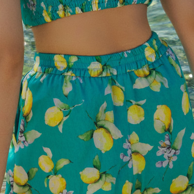 Quần Shorts Lụa Hạ Viên PAN236 thời trang thiết kế Hity