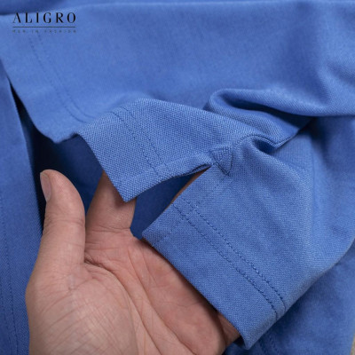 Áo Polo Nam Trơn Màu Xanh Dương aligro ALGPLO26