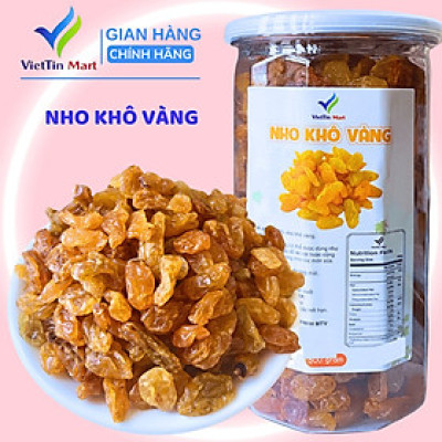 Nho Khô Vàng Ấn Độ Viettin Mart 0.5kg