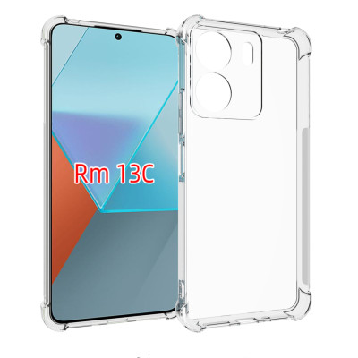 Ốp lưng dành cho Xiaomi Redmi 13C dẻo trong chống sốc cao cấp -Hàng chính hãng