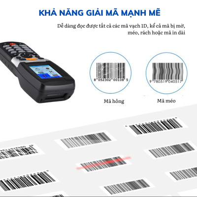Máy quét mã vạch PDA – Máy kiểm kho PDA 1D- Máy PDA M1 (Hàng chính hãng)
