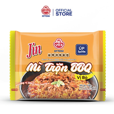 Mì Ăn Liền Trộn BBQ Vị Bò Ottogi 75g