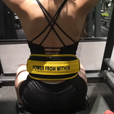 Đai Lưng Tập Gym Glofit-GFHY002. Đai Lưng Tập Thể Hình Cao Cấp  (WEIGHT LIFTING BELT) - 