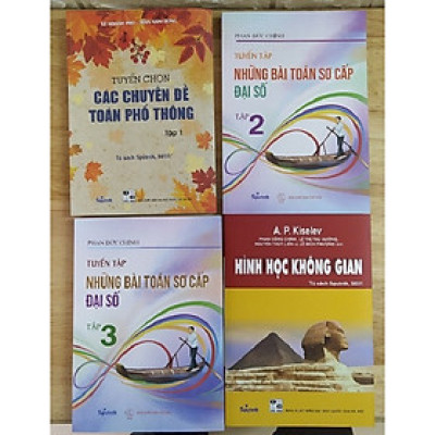 Combo toán học dành cho khối lớp 10-11-12 phần 1 