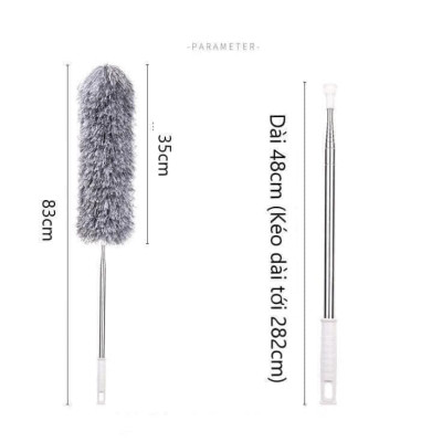 Chổi Quét Trần Gấp Gọn, Lau Bụi, Quét Trần Nhà Thông Minh - Hàng Loại 1 - Chính Hãng MINIIN