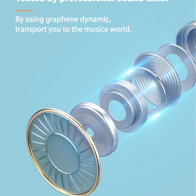 CINCATDY Tai Nghe Bluetooth True Wireless TWS D01 ANC Phiên Bản Nâng Cấp - Hàng Chính Hãng