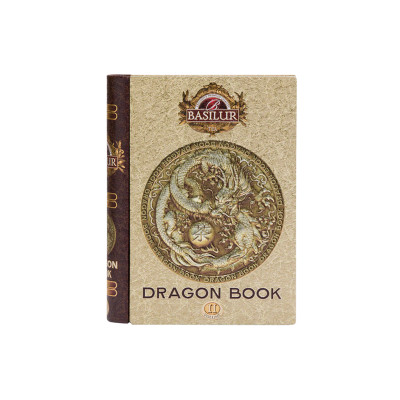 Trà Đen Ceylon Basilur - Rồng Huyền Thoại - Dragon Tea Book Vol 2 - 100g (Hộp Thiếc)