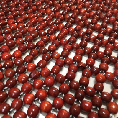 Đệm Lót Ghế Xe Ô Tô Hạt Gỗ ( hình thật )