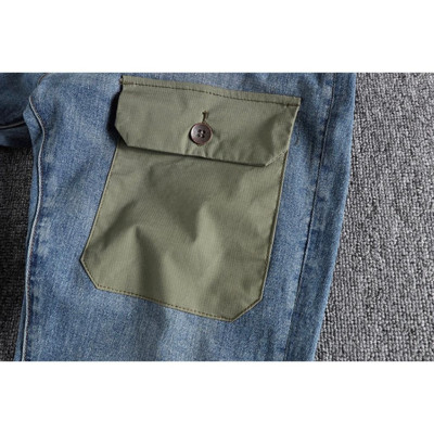 Quần jean bụi rách Retro_chiến thuật_dã ngoại