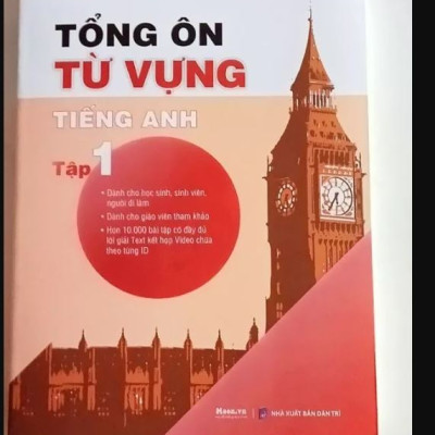 Combo Tổng ôn từ vựng Tiếng Anh (Tập 1 + Tập 2) - MoonBook