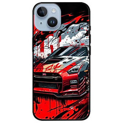 Ốp lưng dành cho Iphone 15 - 15 Plus - 15 Pro - 15 Pro Max - Siêu Xe Đỏ - Hàng Chính Hãng