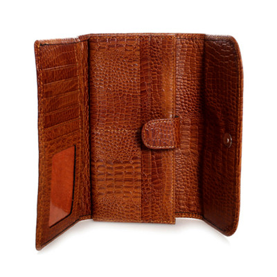 Ví Nữ Huy Hoàng HT3108 (9.5 x 19 cm) - Da Bò