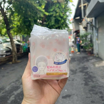 Mũ tắm trùm đầu cao cấp Towa Sangyo - Hàng nội địa Nhật Bản nhập khẩu chính hãng