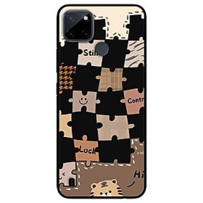 Ốp lưng dành cho Realme C21Y - Realme C25Y mẫu Gấu Sắp Xếp