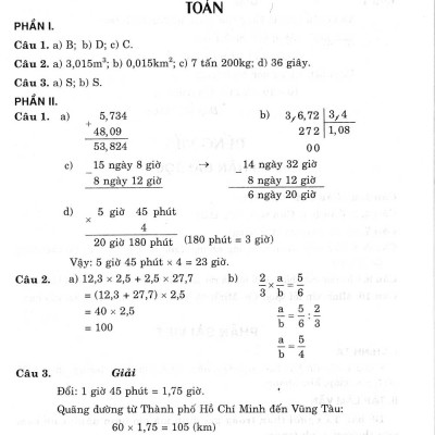 Đề Thi Môn Toán Và Tiếng Việt Vào Lớp 6 - HA