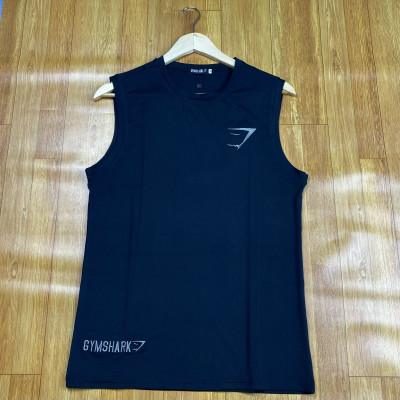 Áo thun sát nách thể thao DO GYM SHOP thun lạnh 4 chiều thoáng mát, logo thêu không bị bông tróc