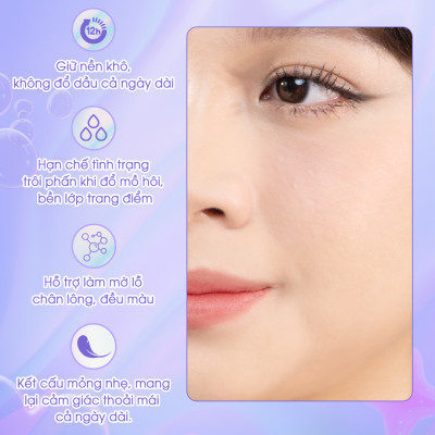 Phấn Phủ Nén Trang Điểm myKella TINTED MAGIC C RYSTA.L Giữ Lớp Makeup Lâu Trôi Cả Ngày