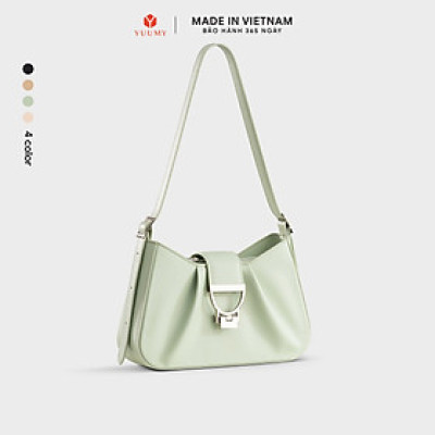 Túi Yuumy ( Thời trang nữ thiết kế khoá cách điệu sang chảnh size 26 - Túi đeo vai da Seasand YN296 )