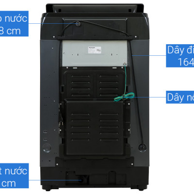 Máy giặt Panasonic Inverter 12.5 Kg NA-FD125V1BV Mới 2021 - Hàng chính hãng (chỉ giao HCM)