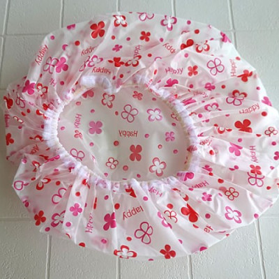 Bộ chăm sóc tóc Dầu Gội & Dầu Xả dưỡng chất suôn mượt Heavening 750ml tặng kèm mũ tắm họa tiết hoa