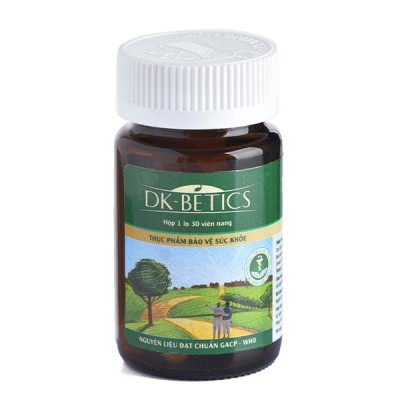 Viên uống tiểu đường DK Betics (Hộp 30 viên)