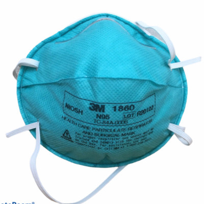 Nguyên Hộp Khẩu Trang Lọc Bụi Bảo Vệ Hô Hấp, Có Thể Dùng Trong Y Tế 3M Aura 1860 N95