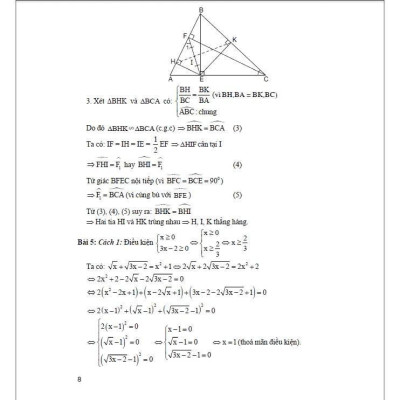 Sách - Ôn Luyện Môn Toán Thi Vào Lớp 10 - Dùng Chung Cho Các Bộ SGK Hiện Hành - Hồng Ân