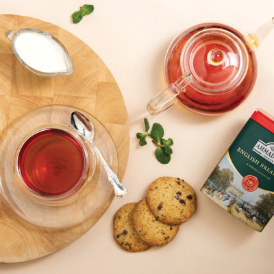 TRÀ AHMAD ANH QUỐC - BUỔI SÁNG (100g) pha ấm hộp thiếc - English Breakfast - Chắt lọc sự tinh túy