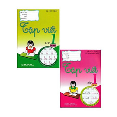 Sách - Tập Viết Lớp 1 - Combo 2 Cuốn - Hồng Ân