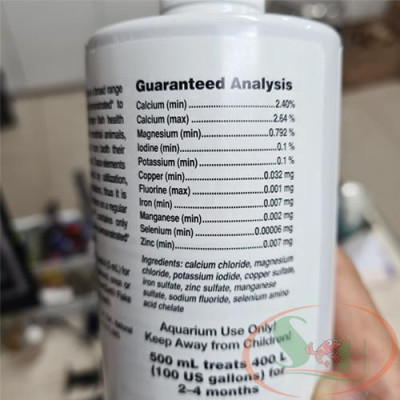 Khoáng Nước Seachem Fresh Trace Khoáng Chất Vi Lượng Nuôi Cá Cảnh