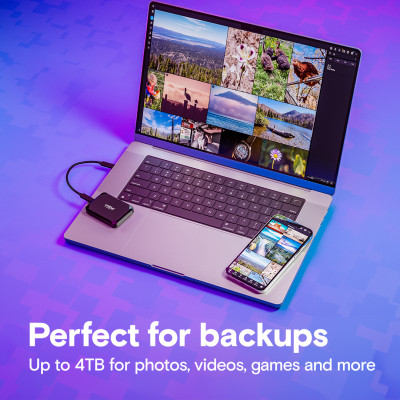 Ổ cứng SSD di động 1TB SSD Crucial X9 USB 3.2 Gen-2 2x2 CT1000X9SSD9 - HÀNG CHÍNH HÃNG