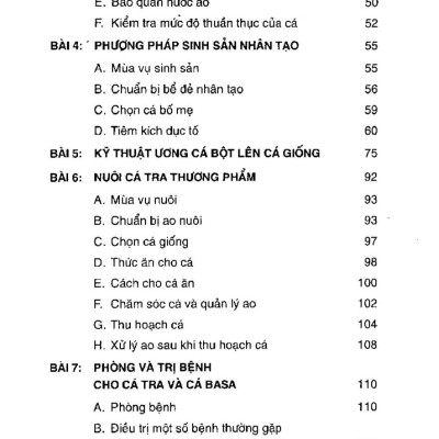 Kỹ Thuật Nuôi Cá Tra Và Cá Basa Trong Ao  - VL