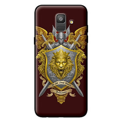 Ốp lưng cho Samsung Galaxy A6 2018 sư tử 1 - Hàng chính hãng