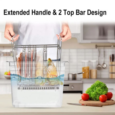 Kẹp inox dùng cho máy nấu chậm - HÀNG NHẬP KHẨU