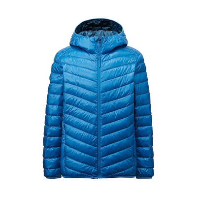 Áo lông vũ nam siêu nhẹ Nhật bản Không thấm nước size XL xanh dương