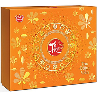 HỘP BÁNH TRUNG THU KINH ĐÔ - LAVA TRỨNG CHẢY 6 BÁNH 80GR