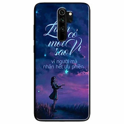 Ốp lưng in cho Redmi Note 8 Pro Mẫu Luôn Có Một Vì Sao