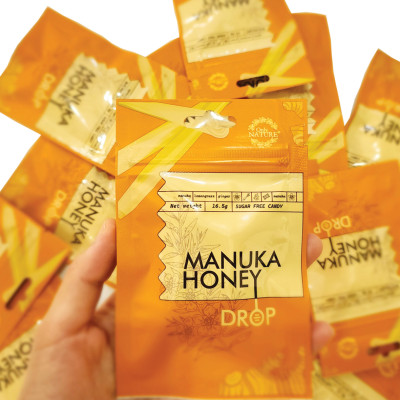 Kẹo Gừng Mật Ong Manuka Only Nature 16.5gr Phiên Bản Mới (5 viên/ Túi)