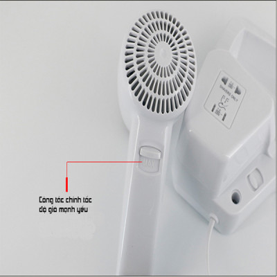 Máy sấy tóc treo tường SOKIMI 3122 có giá đỡ